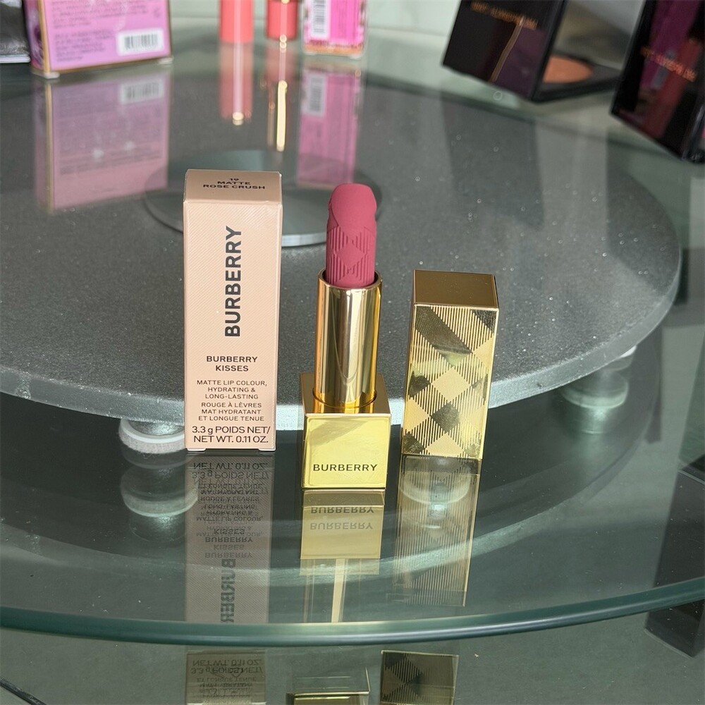 Burberry Kisses Matte Lipstick Shade 19 Rose Crush 0.11oz BNIB